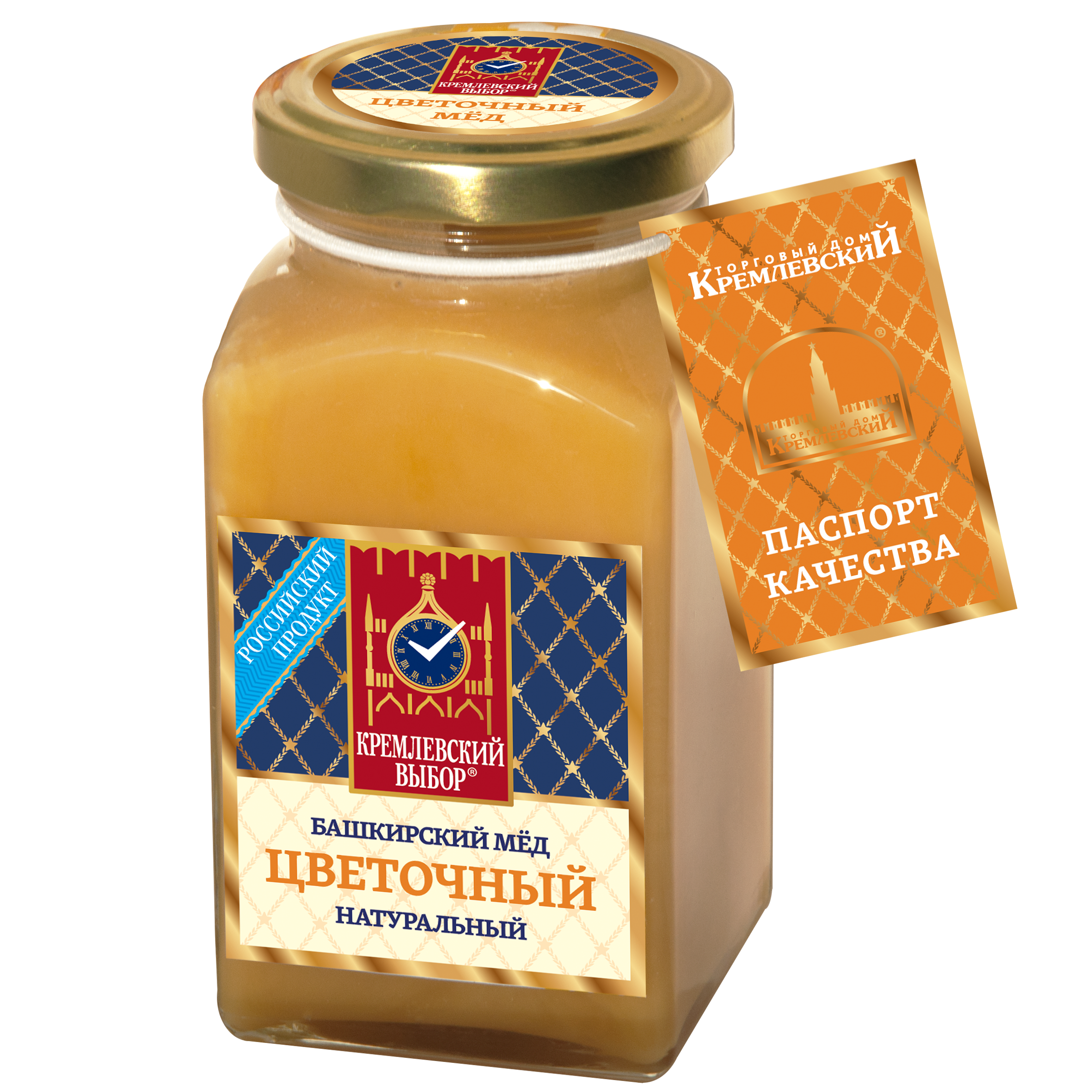 Башкирский мёд цветочный натуральный, 400 г