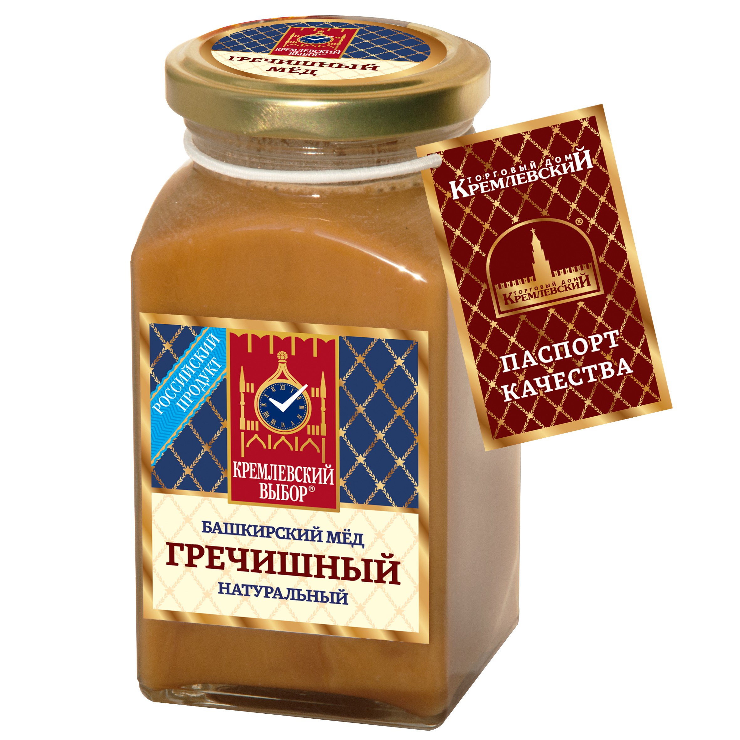 Башкирский мёд гречишный натуральный, 400 г