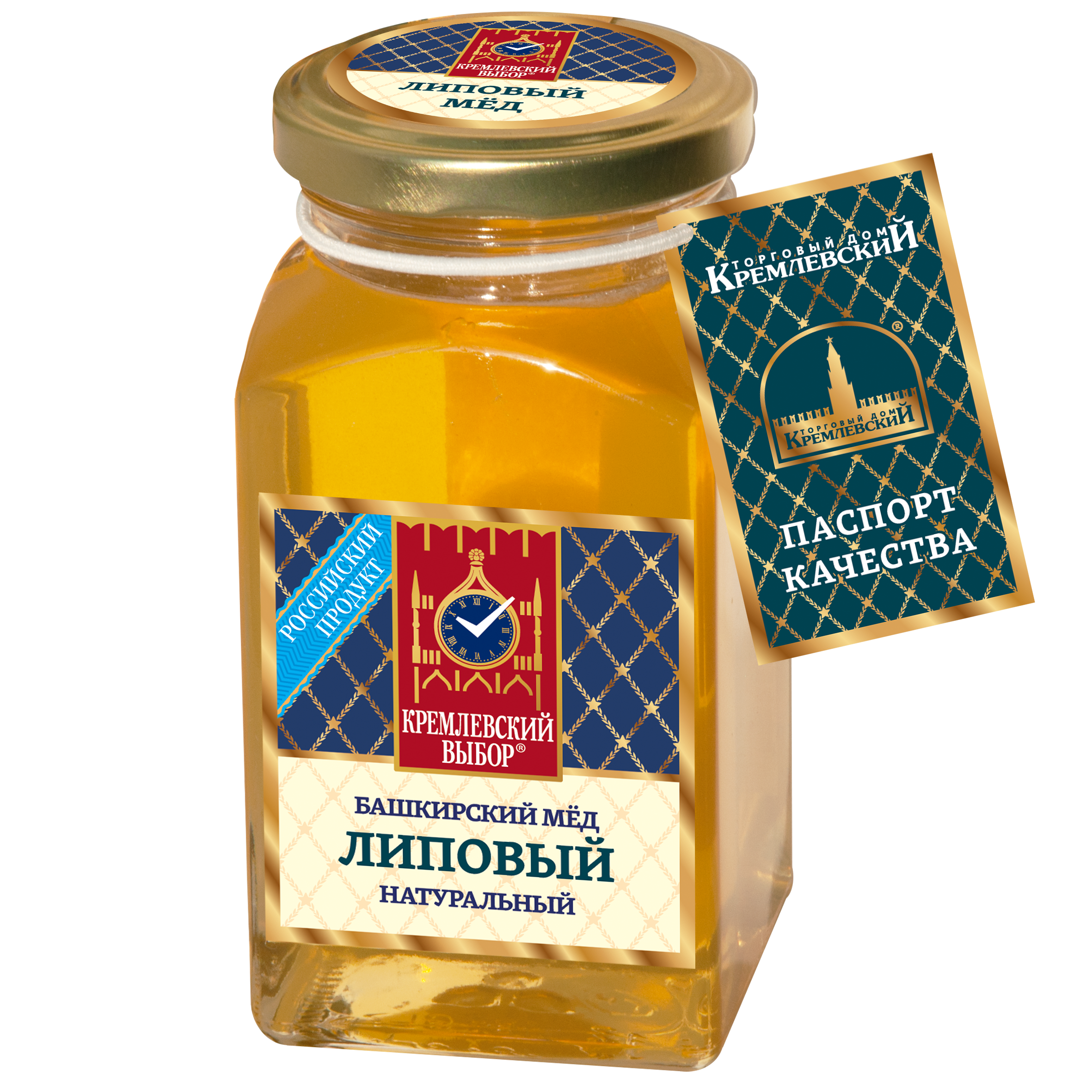 Башкирский мёд липовый натуральный, 400 г