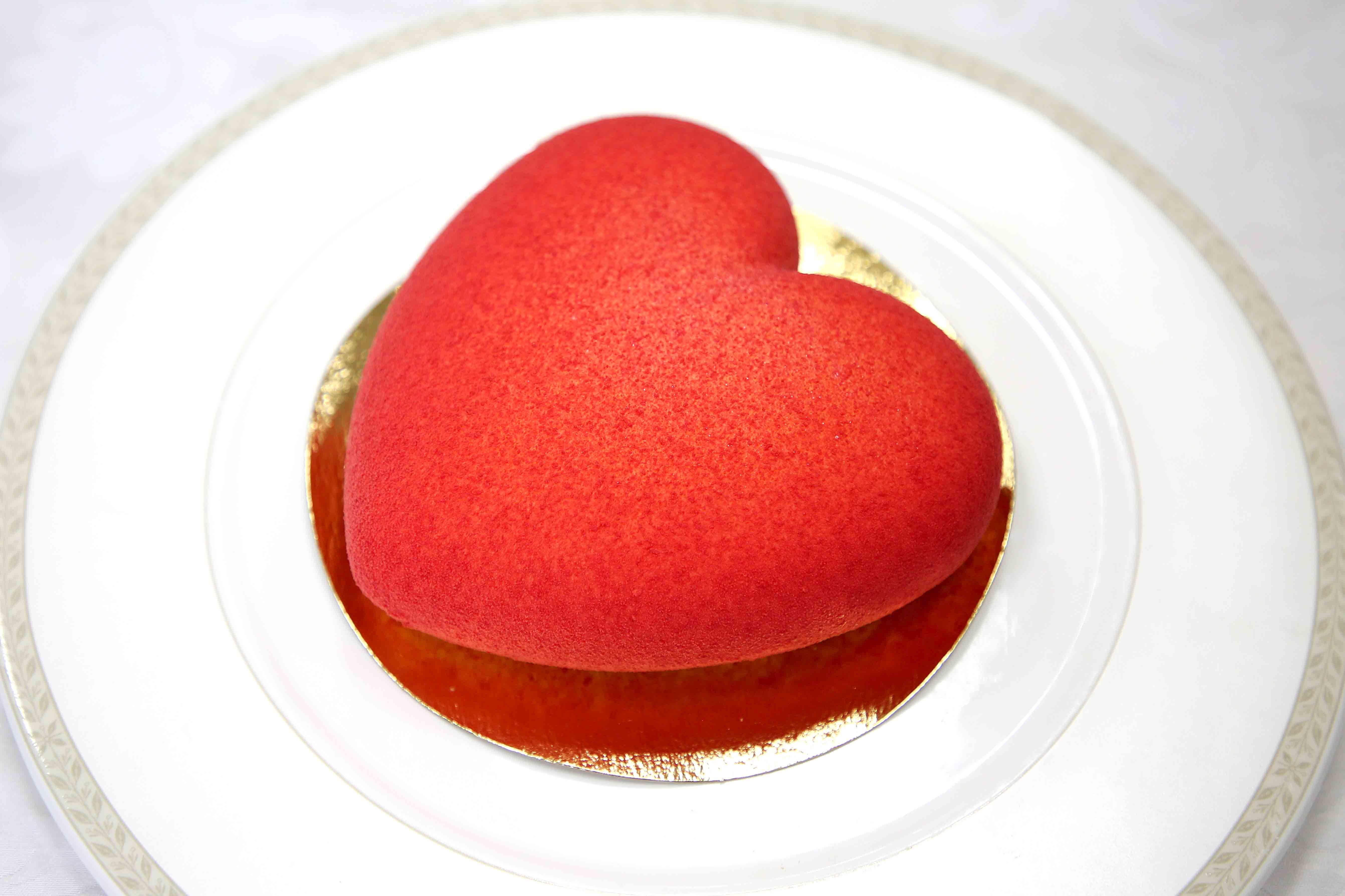 Торт сердце манго-маракуя, 320 г
