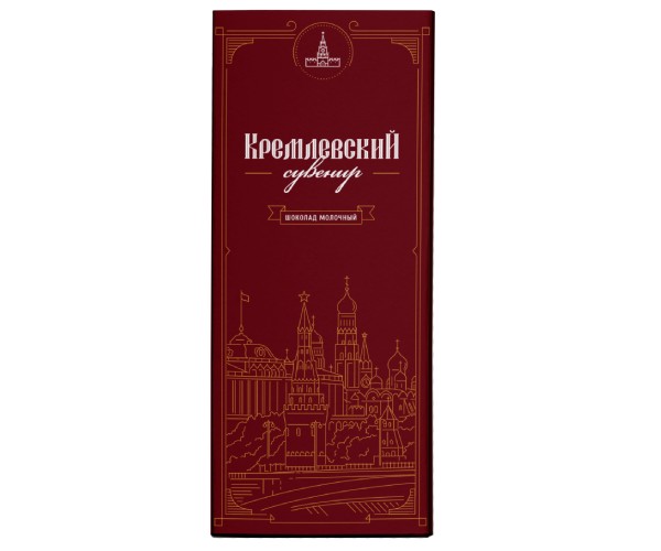 Плитка шоколада Кремлевский сувенир