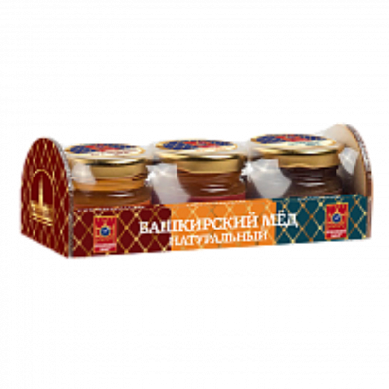 Набор Башкирский мед "Кремлевский выбор", 120 гр